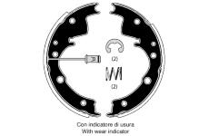 Sada brzdových čelistí RAICAM RA26060