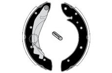 Sada brzdových čelistí RAICAM RA27330