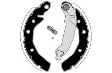 Sada brzdových čelistí RAICAM RA27430