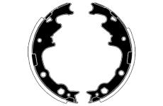 Sada brzdových čelistí RAICAM RA27580