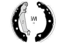 Sada brzdových čelistí RAICAM RA27650