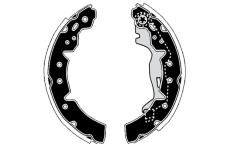 Sada brzdových čelistí RAICAM RA27861