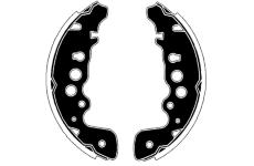 Sada brzdových čelistí RAICAM RA27980