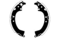 Sada brzdových čelistí RAICAM RA28240