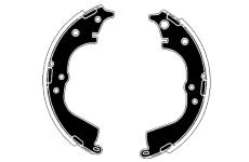 Sada brzdových čelistí RAICAM RA28390