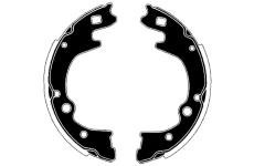 Sada brzdových čelistí RAICAM RA28400