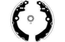 Sada brzdových čelistí RAICAM RA28450