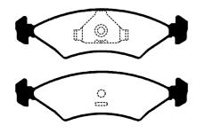 Sada brzdových destiček, kotoučová brzda RAICAM RA.0290.0