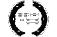 Sada brzdových čelistí, parkovací brzda RAICAM RA29081