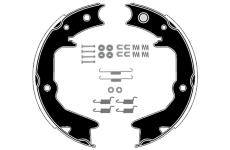 Sada brzdových čelistí, parkovací brzda RAICAM RA29131