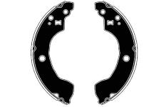 Sada brzdových čelistí RAICAM RA29140