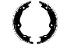 Sada brzdových čelistí, parkovací brzda RAICAM RA29920