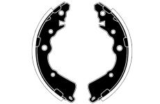 Sada brzdových čelistí RAICAM RA30110