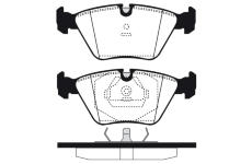 Sada brzdových destiček, kotoučová brzda RAICAM RA.0393.0