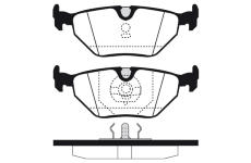 Sada brzdových destiček, kotoučová brzda RAICAM RA.0394.0