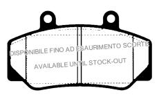 Sada brzdových destiček, kotoučová brzda RAICAM RA.0417.0