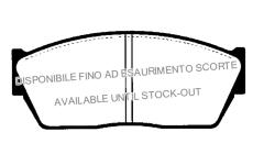 Sada brzdových destiček, kotoučová brzda RAICAM RA.0440.0