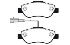 Sada brzdových destiček, kotoučová brzda RAICAM RA.0445.3