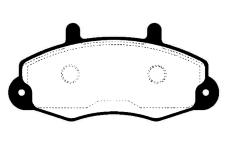 Sada brzdových destiček, kotoučová brzda RAICAM RA.0447.0