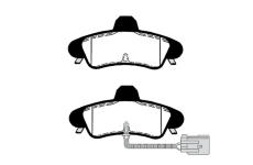 Sada brzdových destiček, kotoučová brzda RAICAM RA.0450.3