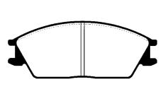 Sada brzdových destiček, kotoučová brzda RAICAM RA.0457.0