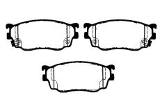 Sada brzdových destiček, kotoučová brzda RAICAM RA.0494.0