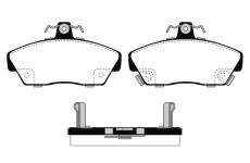 Sada brzdových destiček, kotoučová brzda RAICAM RA.0520.0