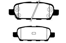 Sada brzdových destiček, kotoučová brzda RAICAM RA.0526.1