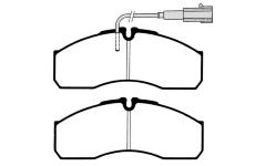 Sada brzdových destiček, kotoučová brzda RAICAM RA.0530.2
