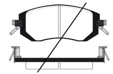 Sada brzdových destiček, kotoučová brzda RAICAM RA.0559.1