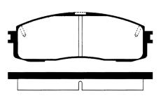 Sada brzdových destiček, kotoučová brzda RAICAM RA.0566.0