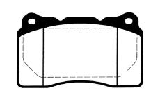 Sada brzdových destiček, kotoučová brzda RAICAM RA.0604.4