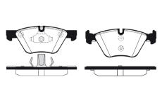 Sada brzdových destiček, kotoučová brzda RAICAM RA.0632.4