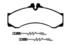 Sada brzdových destiček, kotoučová brzda RAICAM RA.0666.1