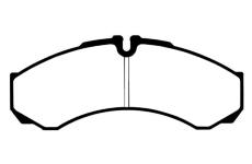 Sada brzdových destiček, kotoučová brzda RAICAM RA.0667.0