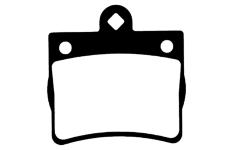 Sada brzdových destiček, kotoučová brzda RAICAM RA.0739.0