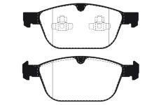 Sada brzdových destiček, kotoučová brzda RAICAM RA.0742.0