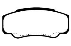 Sada brzdových destiček, kotoučová brzda RAICAM RA.0775.0