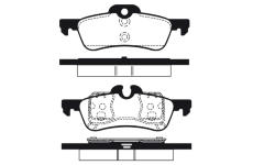 Sada brzdových destiček, kotoučová brzda RAICAM RA.0777.1