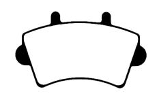 Sada brzdových destiček, kotoučová brzda RAICAM RA.0783.0