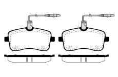 Sada brzdových destiček, kotoučová brzda RAICAM RA.0839.0