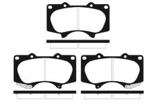 Sada brzdových destiček, kotoučová brzda RAICAM RA.0871.0