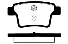 Sada brzdových destiček, kotoučová brzda RAICAM RA.0897.0