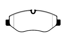 Sada brzdových destiček, kotoučová brzda RAICAM RA.0900.0