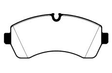 Sada brzdových destiček, kotoučová brzda RAICAM RA.0902.0