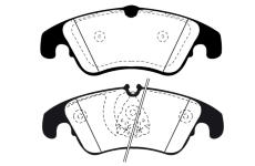 Sada brzdových destiček, kotoučová brzda RAICAM RA.0914.0