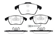 Sada brzdových destiček, kotoučová brzda RAICAM RA.0922.0