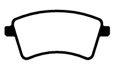 Sada brzdových destiček, kotoučová brzda RAICAM RA.0924.1