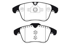 Sada brzdových destiček, kotoučová brzda RAICAM RA.0929.0