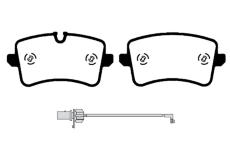 Sada brzdových destiček, kotoučová brzda RAICAM RA.0931.3